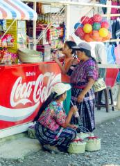 The Mayan people, Panajachel, Lake Atitlan, Guatemala