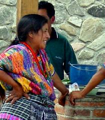 The Mayan people, Panajachel, Lake Atitlan, Guatemala