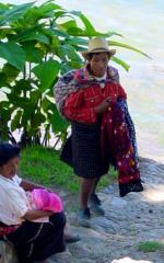The Mayan people, Panajachel, Lake Atitlan, Guatemala